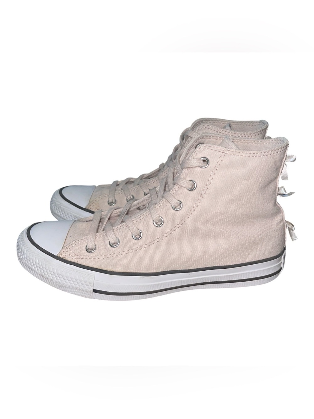 Converse Chuck Taylor All Star Ruffles & Bows High Tops – Youth Size 4.5Y